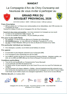 Tir du Bouquet à Morsang