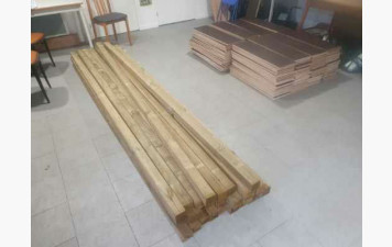 🔨 Livraison du bois pour le jeu d’arc : première étape franchie !