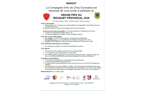 Mandat BEURSAULT Aout 2026